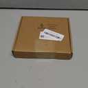 Zonon Circle Drawing Maker Stainless Steel Adjustable Round Circle Template Tool Ring Making Tool with Black Flannelette Bag for Drafting, 125 mm(Yellow)