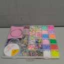 leitait Girls Toys Bracelet Making Kit -3400pcs Charm Jewelry Making Kit Supplies,Unicorn/Mermaid Crafts Birthday Christmas Gifts for Girls Ages 5 6 7 8 9 10 11 12 Years Old