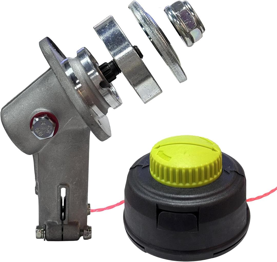 308210009 Trimmer Gear Head Replacement for RYOBI RY40250 RY40205BTL RY40270VNM RY253SS RY4CSS RY253SSVNM RY41135 Tring Trimmer Gear Head Part No. 308053004, 984244001, 308210002