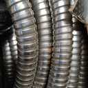 Garden Hose 50ft, Heavy Duty Stainless Steel Water Hose with 10 Functional Nozzles, No Kink, Lightweight and Flexible, Easy to Use and Store, Strong and Sturdy, Suitable for Yard and Lawn