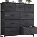 OLIXIS 9 Drawer Tall Dresser for Bedroom, Closet Organizers and Storage