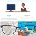 Small Bifocal Reading Glasses Women Blue Light Computer Reader Clear Top Cateye Ladies Designer Stylish Eyeglasses