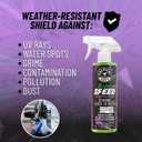 Chemical Guys HydroSpeed Ceramic Quick Detailer Spray - SiO2 Shine Car Detailer Spray for Cars, Trucks, SUVs, Motorcycles and RVs, Boosts Gloss, Hydrophobic Protection and Slickness, 16 oz (EXP 08/14/28)