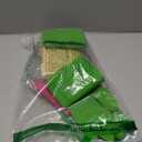 Bamllum 3 Pairs of Rubber Dishwashing Gloves for Kitchen and Household Cleaning  Long Cuff 15", Reusable, Flexible Long-lasting and Non-Slip (Red+Yellow+Green, Large)