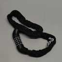 Sportneer Bike Lock: 5 Digit Combination High Security Anti Theft Bike Chain Lock - 3.2/3.6/4ft Heavy Duty Keyless Bicycle Lock for Bike, Motorcycle, Scooter, Door & Gate - 4/6mm Thick, Easy to Use (Black)