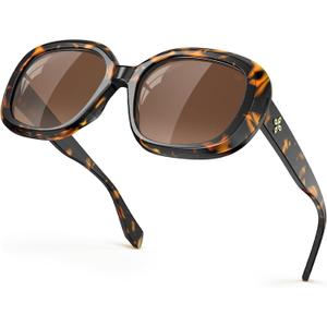 VISOONE Oversized Oval Round Jackie O Sunglasses Women Vintage Retro Large Square Sun Glasses Huge Big Shades Lavinia