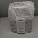 Makeup Organizer Countertop Vanity with Transparent Lid Drawers Waterproof Dustproof Cosmetic Skincare Bathroom Storage Gift for Women Teens Girls (Clear Whtie) (Large)