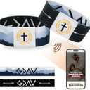 DuduCraft God is Greater Than The Highs and lows Christian Prayer Wristband Gifts for Women, Valentines Fathers Mothers day gifts for women, mom, dad, teen, wife, Teacher