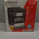 Frigidaire Gallery, 33 Lbs. Countertop Ice Maker, Nugget Shaped Ice, Stainless Steel Trim, Black