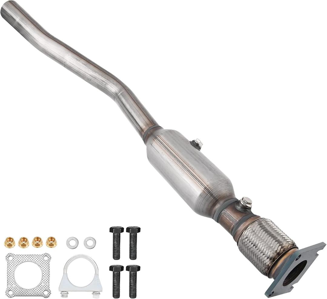 JT Exhaust Catalytic Converter Compatible with Chrysler Town & Country, Dodge Grand Caravan 2008 2009 2010 3.3L 3.8L (EPA Compliant) (Standard EPA Grade)