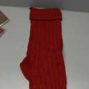 Personalized Christmas Stocking,18 Inches Knit Christmas Stockings,Knit Stockings Christmas,Large Size Cable Knitted Stocking for Gifts and Decorations for Home Festive Christmas Parties (Red)