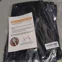 METAONLY Magnetic Screen Door Mesh Fits 30" x 80" Door - Curtain Size 32" x 82", Works for Patio, Sliding Door, Keeps Bug Mosquito Out, Fresh Air Flow, Black with Stay-Open Straps