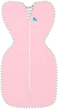 Love to Dream Swaddle UP, Pink, Newborn, 5-8.5 lbs., Dramatically better sleep, Allow baby to sleep in their preferred arms up position for self-soothing, snug fit calms startle reflex