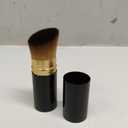Retractable Kabuki Brush, Flawless Portable Makeup Brush for Foundation Liquid Powder Blush Bronzer Polishing Cream