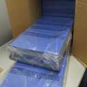 ECR4Kids Everyday Folding Rest Mat, 4-Section, 1in, Classroom Furniture, Blue/Grey
