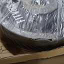 Fitvids Olympic 2-Inch Cast Iron Plate Weight Plate for Strength Training and Weightlifting, Two Hole Style, 25LB Pair