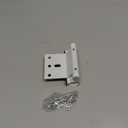 Home Security Door Lock Reinforcement - Upgraded Childproof Safety Door Locks Defender Easy Open with 3" Stop Withstand 800 lbs for Inward Swinging Door, Night Lock Deadbolt Guard Defend Your Home 1PC (White)