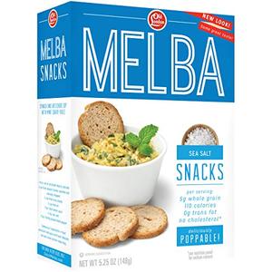 Old London, Melba Snacks, Sea Salt, 5.25 Ounce Pack of 12, BB Date: 14/04/26
