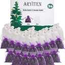26 Pack Cedar and Lavendar Home Fragrance for Drawers and Closets - Stop Clothes Damage, Cedar Chips and Natural Dried Lavender Sachets Bags