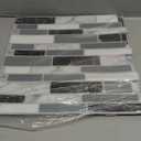 Art3d 10-Sheet Peel and Stick Kitchen Backsplash Tiles, 12"x12" Self-Adhesive Marble Grey Wall Tiles for Kitchen and Bathroom