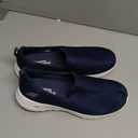 Skechers Women's Go Walk Joy Sneaker, Navy/ White, 8