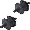 Replacement Left Driver and Right Passenger Transmission Mount 2PCS Fit 08-14 Mechanics Choice for Cadillac CTS 3.6L RWD/10-13 CTS 3.0L RWD