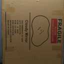 Irregular Wall Mirror - Wall Mirrors Decorative 20"x36" Gold Asymmetrical Mirror Tempered Glass Aviation Aluminum Alloy Frame for Bathroom, Bedroom, Living Room, Cloakroom, Entryway