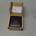 Smart WiFi Wireless Doorbell Chime for Google Nest, Ring, Blink App-Connected with LED Light, No Wiring Required (1pack, Black)