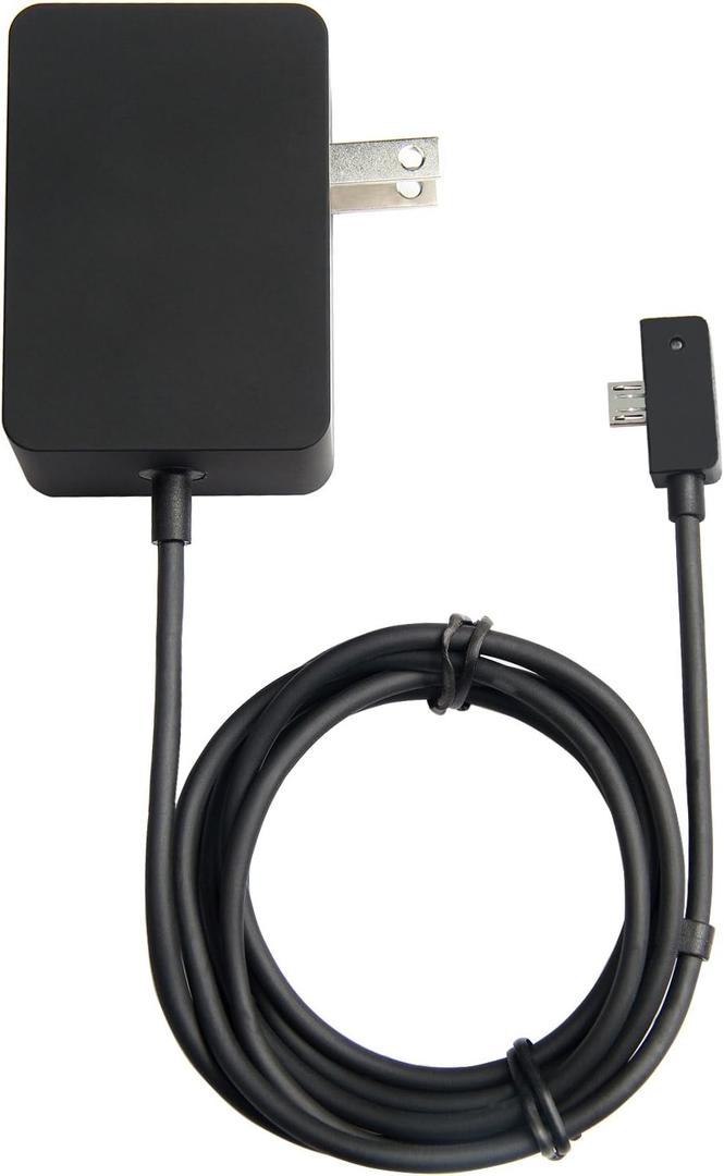 Surface 3 Charger 13W 5.2V 2.5A AC Power Adapter Charger Cord Replacement for Microsoft Surface 3, Model 1623 1624 1645 Tablet with USB Charging Port 4.9Ft Cable-1.5m(Not Compatible Surface Pro 3)