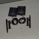 2-Pack 200LED Solar Halloween LightsOrange& Purple String LightsSolar Fairy Lights with 8 ModesHalloween Lights Outdoor Waterproof for Bedroom Patio Garden Party Yard Decoration