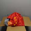 4.3-ft H Lighted Inflatable Santa Clause Sleigh and Reindeer