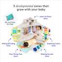 LOVEVERY | The Play Gym | Award Winning For Baby , Stage-Based Developmental Activity Gym & Play Mat for Baby to Toddler