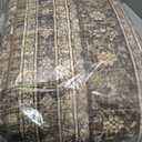 8x10 Area Rugs for Living Room Bedroom, Washable Vintage Boho Brown