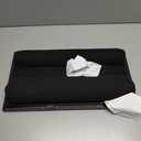 LORYERGO Adjustable Laptop Desk with Cushion, Mouse Pad & Cellphone Slot - Laptop Stand for Bed & Couch, Lap Desk for Home & Office (Black)