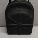 Hard baseball hat case, Hat Carrier Travel Case with Adjustable Shoulder Strap, Hat cap case for 6 Baseball Caps - Perfect for Traveling (Black)