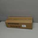 SPACEKEEPER Slim Rolling Storage Cart 4 Tier Bathroom Organizer Mobile Shelving Unit Utility Cart Tower Rack for Kitchen Laundry Narrow Places, White