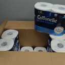 Cottonelle Ultra Clean Toilet Paper with Active CleaningRipples Texture, Strong Bath Tissue, 32 Family Mega Rolls = 176 Regular Rolls (8 Packs of 4)