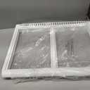 UPGRADED 240364787 Refrigerator Crisper Drawer Cover with 240350608 Crisper Glass Replacement Compatible with Frigidaire Kenmore Refrigerator Drawer Replacement, Fridge Crisper Pan Drawer Cover