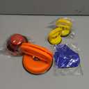 Dent Puller,Car Dent Puller 3 Pack Dent Remover Tool Dent Removal Kit for Car Suction Cup Dent Puller and Dent Repair Kit for Car Body,Screen,Tiles Lifting,Objects Moving(Orange+Yellow+Black)