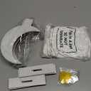 9 Sets Twinkle Twinkle Little Star Table Centerpieces DIY Moon Stars Baby Shower Decorations Light Star Cloud Decor for Baby Shower Birthday Party DIY Crafts (Glitter Silver)