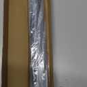 Matte Black M12 Threaded Extension Rod for Pendant Light, Island Lighting, Chandeliers,lighting fixture downrods & stems,12 Inches 13.5mm OD (0.531) x 300mm L (11.81)