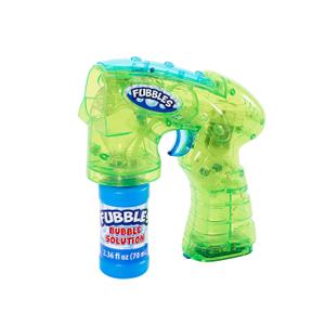 Little Kids Fubbles Light Up Bubble Blaster Blows tons of Bubbles for Kids Includes Bubble Solution, Teal