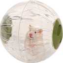 Large Hamster Wheel Sport Running Ball Hamster Toys for Hamsters Guinea Pig Mice Ferret Small Pet 7.3 x 7.3 x 7.3 (Green)