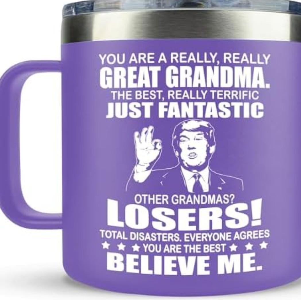 LIZAVY Mothers Day Gifts for Grandma from Grandkids - Great Grandma Gift - Birthday gifts for grandma Mug 14Oz