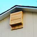 Nature's Way Bird Products CWH6 Triple Chamber Cedar Bat House, 20.5" x 12" x 5"
