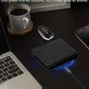 HiWe Anti-Lost Bifold Men Wallet with Find My, Genuine Leather, RFID, Original Design, Black