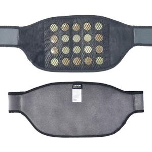 VEVOR Far Infrared Heating Pad, 10 Natural Jade & 10 Tourmaline Stone Heating Pad for Pain Relief, 103-159  Infrared Heating Belt with 3-Level Vibration Massage for Waist Lumbar Abdomen, Ideal Gift
