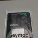 SEYMAC for iPad Pro 11 Inch Case M5 2025 / M4 2024, Heavy Duty Shockproof Protective Case with Screen Protector, 360 Rotating Stand, Hand/Shoulder Strap and Pen Holder, Black