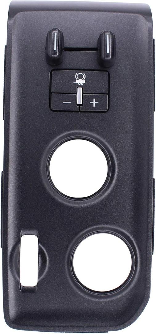 NewYall Black Carbon Trailer Brake Control Switch Module for Chevrolet Silverado 1500 2014-2018, Silverado 2500HD 3500HD 2015-2018, GMC Sierra 1500 2014-2018, Sierra 2500HD 3500HD 2015-2018