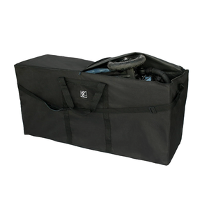 J.L. Childress Standard & Dual Stroller Bag - Travel Bag for Airplane, Fits Most Single & Double Baby Strollers, Airport Accessories for Gate or Baggage Check, Adjustable Strap - X-Large, Unpadded